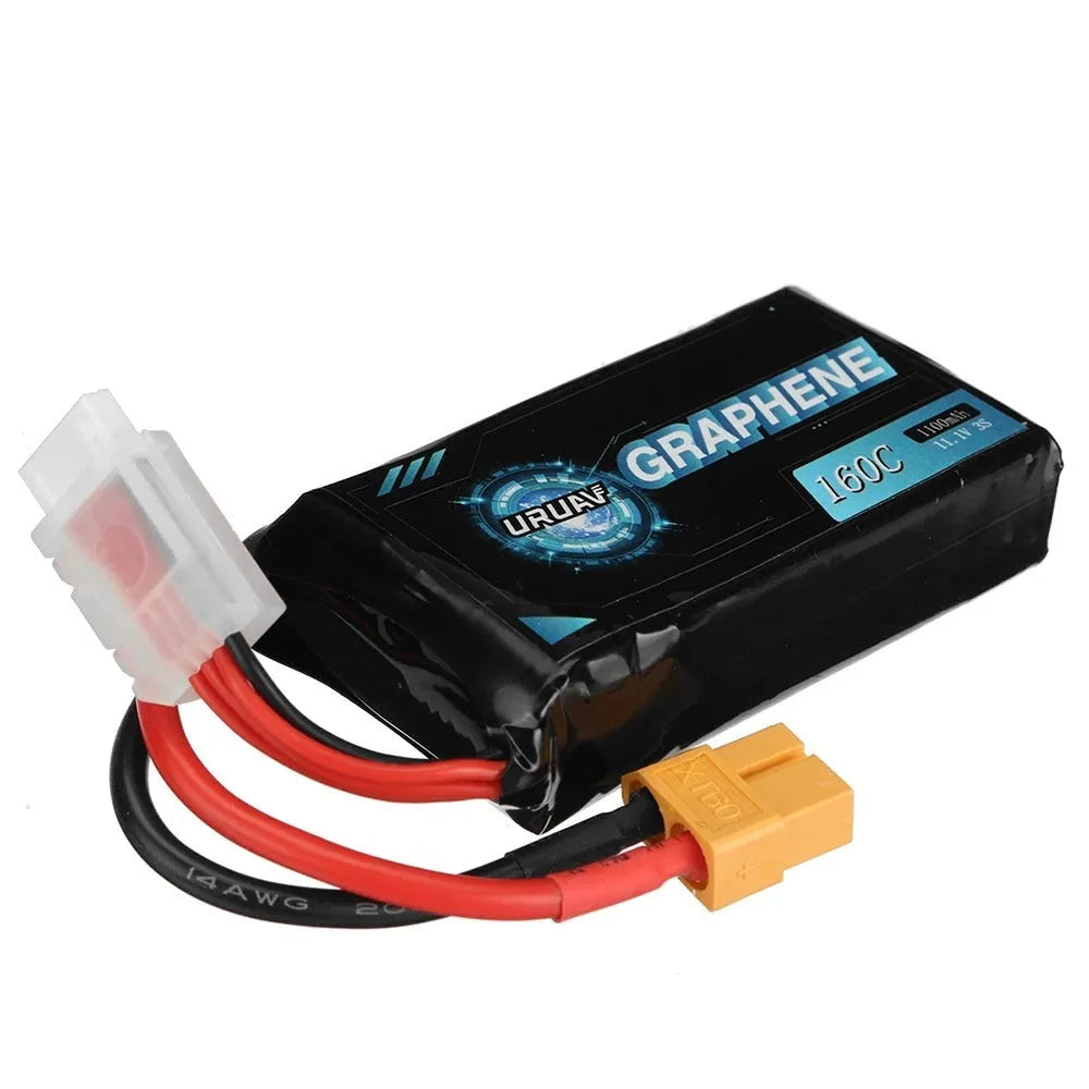7.4V 1200mAh RC lithium battery pack for remote control cars and boats
