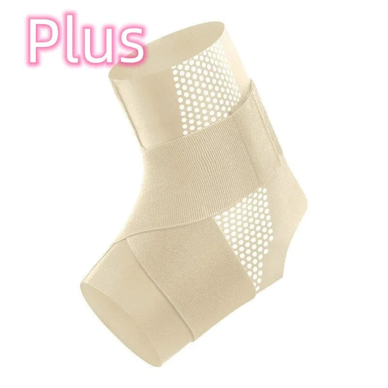 Lycra cloth ankle support brace for adults in multiple sizes and colours