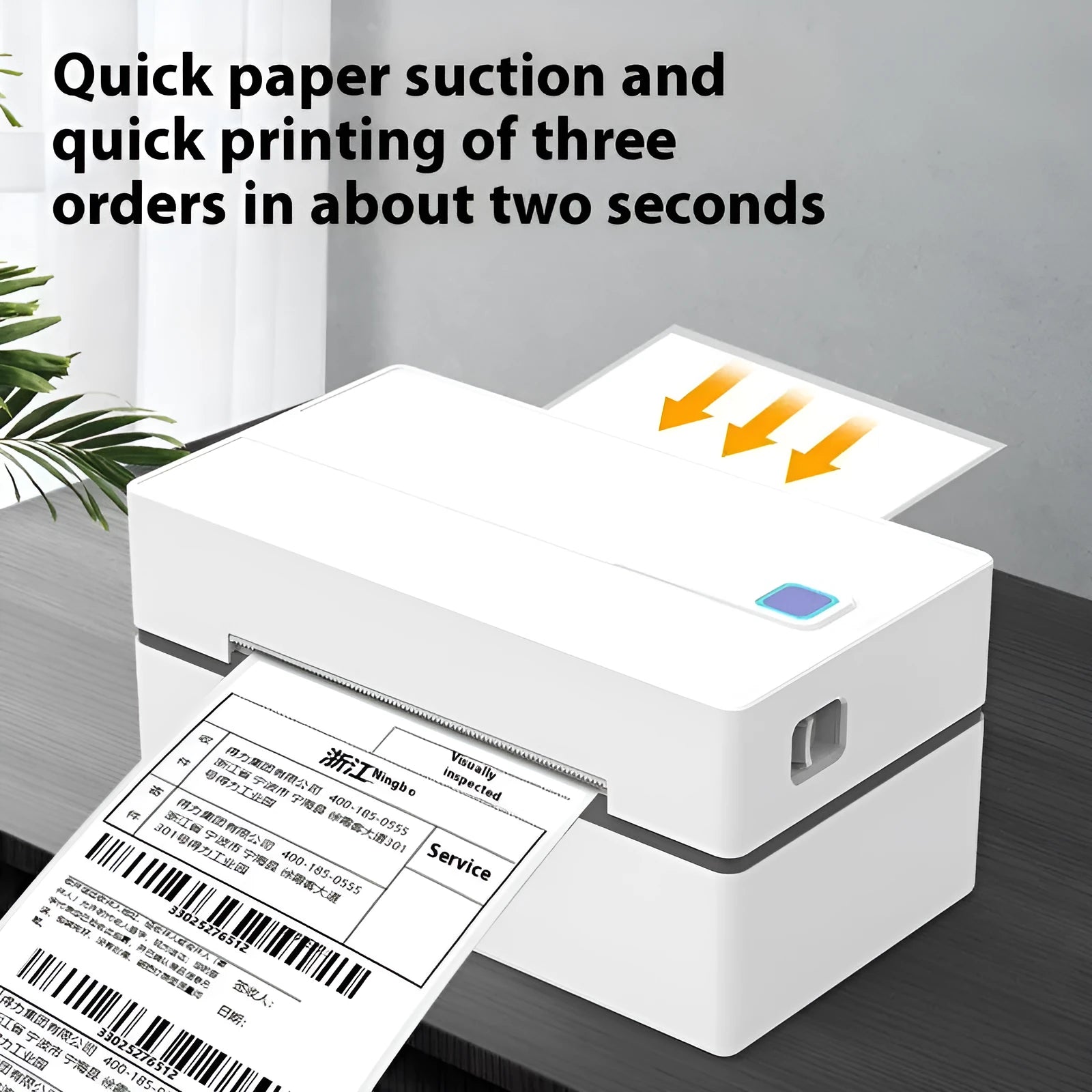 FlashLabel thermal express order printer with USB connection for shipping label production