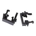 Black plastic LED headlight holder bracket for Ford Focus Mondeo Carnival vehicles