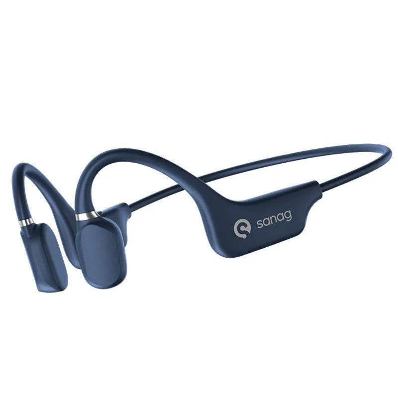 Bone conduction Bluetooth sports headset in neck-hanging design with six colour options