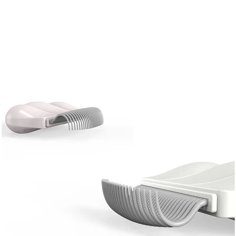 Paw Soft deshedding brush for pet grooming with 9cm brush head