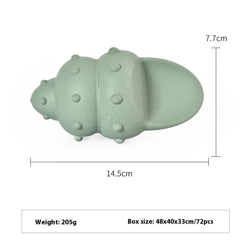 Blue rubber shark-shaped dog chew toy for large dogs