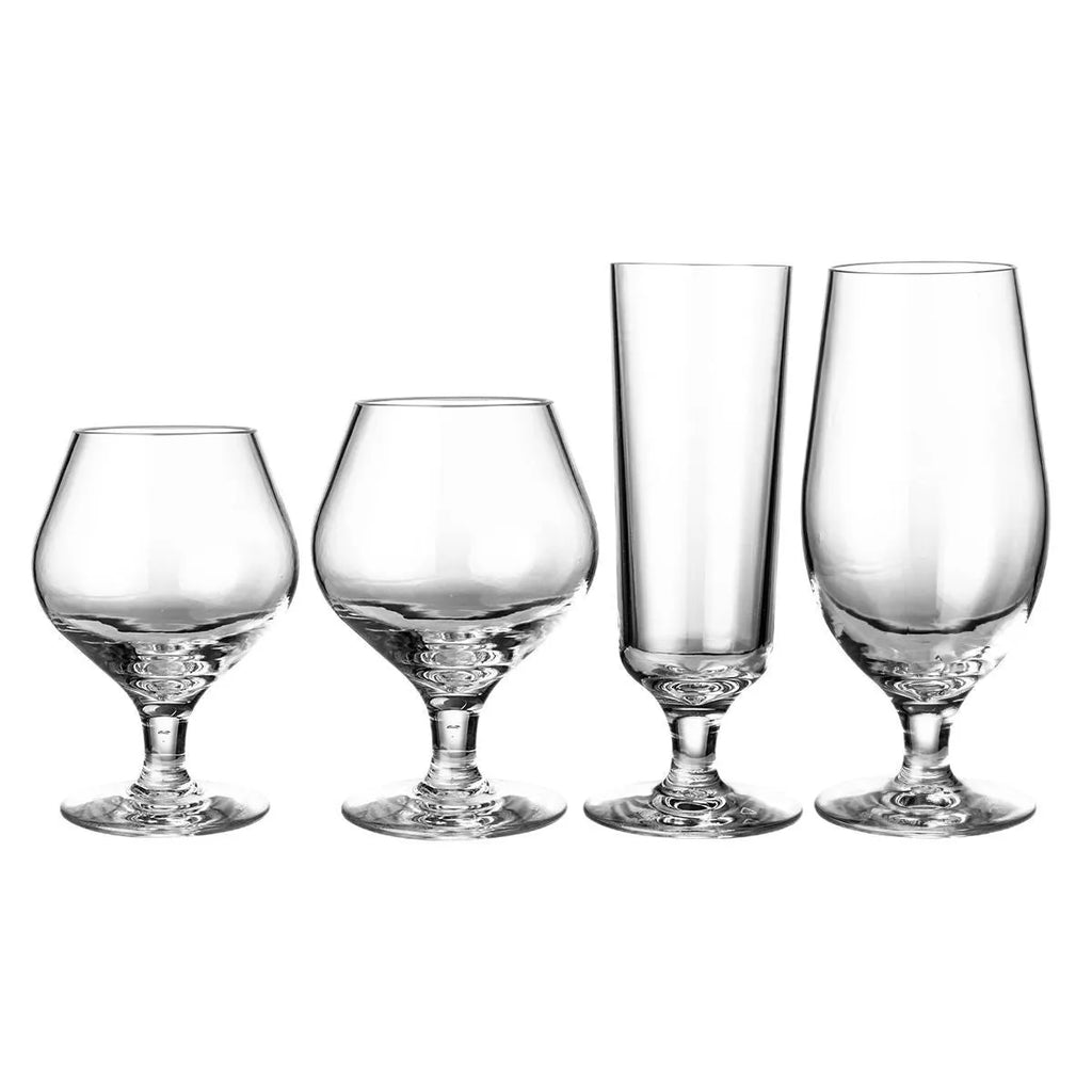 Clear PC acrylic wine bottle for catering with drop-resistant food-grade plastic construction