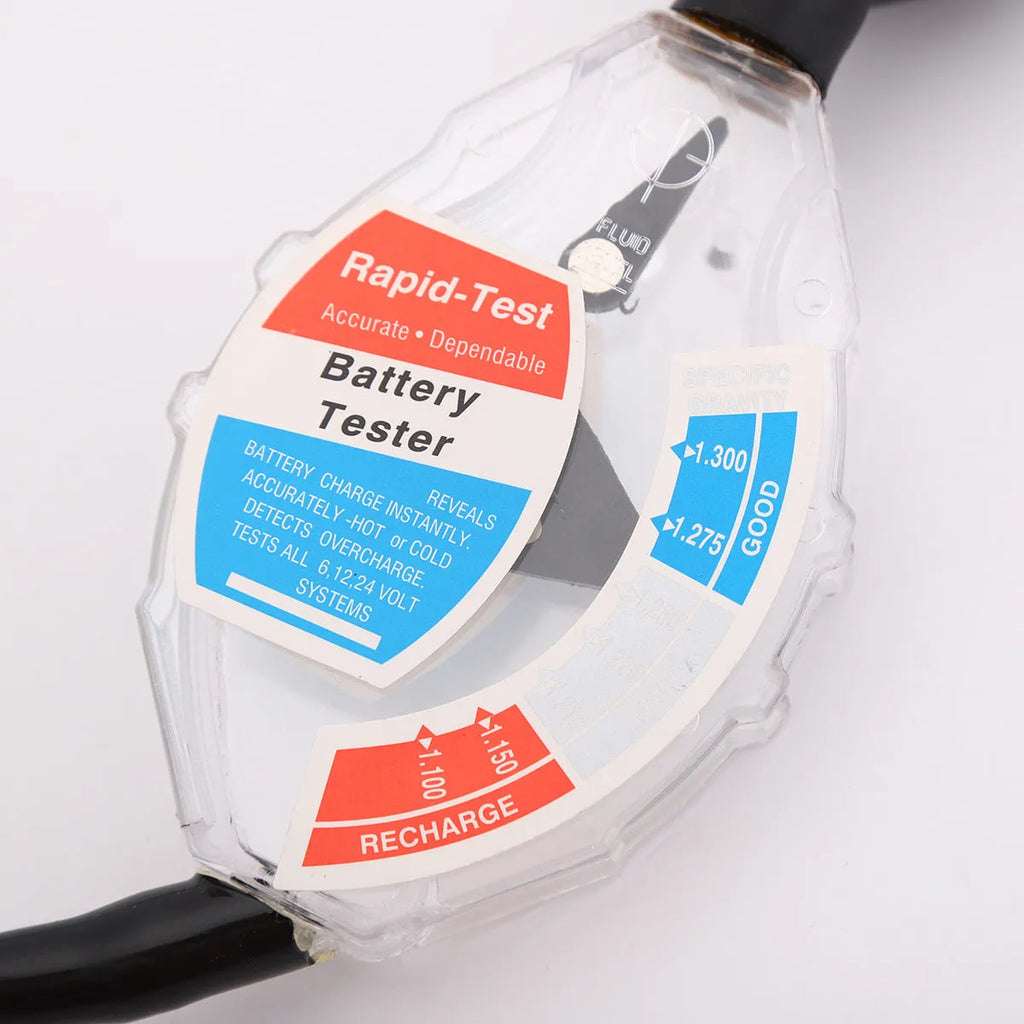 ABS battery electrolyte hydrometer detector with suction tube for lead acid battery testing