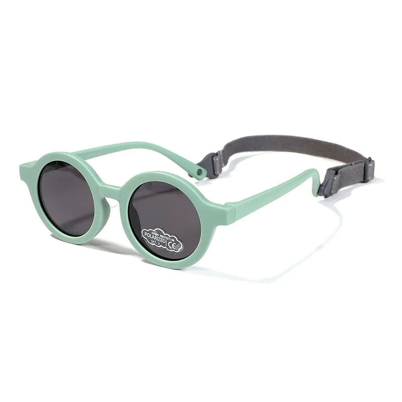 Children's round-frame sunglasses with UV400 protection for 0-3 year olds in various colours