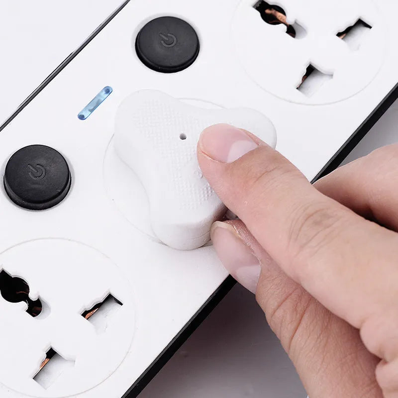 Multi-switch international power strip with USB ports and UK, US, EU plug options.