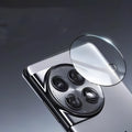 OnePlus tempered glass camera lens protector with AR enhanced black ring for OnePlus 12, Find N3, OnePlus 11