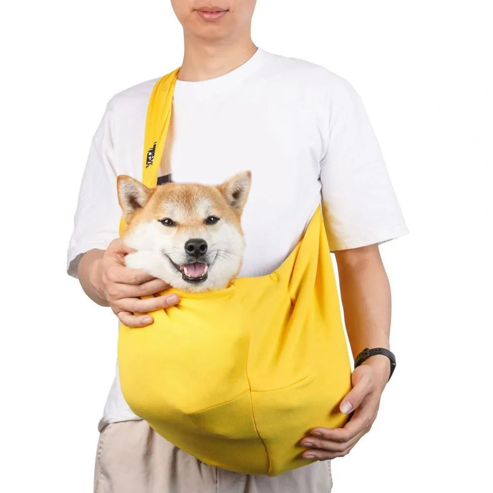 Folding cat messenger backpack with breathable mesh panels shown in multiple colour options.