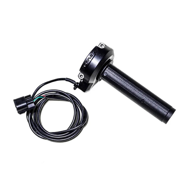Black stainless steel electronic throttle handle with cable connector for Light Bee S scooter replacement