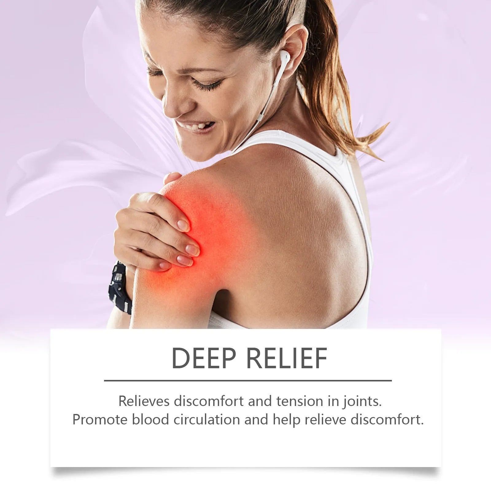 100g tube of body massage gel for joint knee and elbow daily care treatment