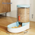 Second generation 3.8L automatic pet water fountain in grey blue pink or green for cats and dogs