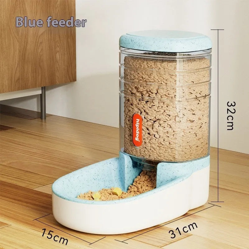 Second generation 3.8L automatic pet water fountain in grey blue pink or green for cats and dogs