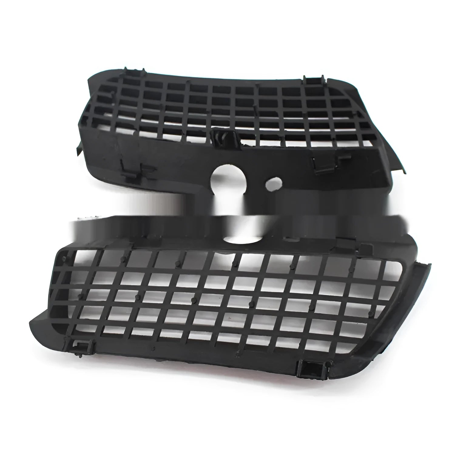 Black ABS plastic fog lamp covers for Volkswagen Golf 3 front bumper lower grille