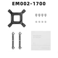 Element water cooling LGA 1700 CPU radiator fastener kit with cleaning alcohol wipes