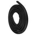Black rubber sliding door sealing strip for Toyota Hiace high roof, 5 metre length