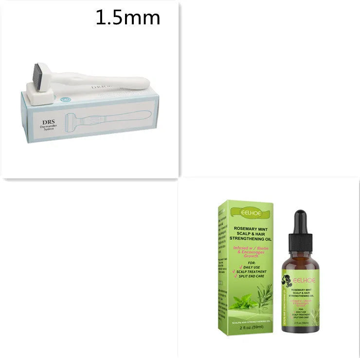 59ml bottle of Rosemary Mint Hair Growth Fluid scalp treatment oil