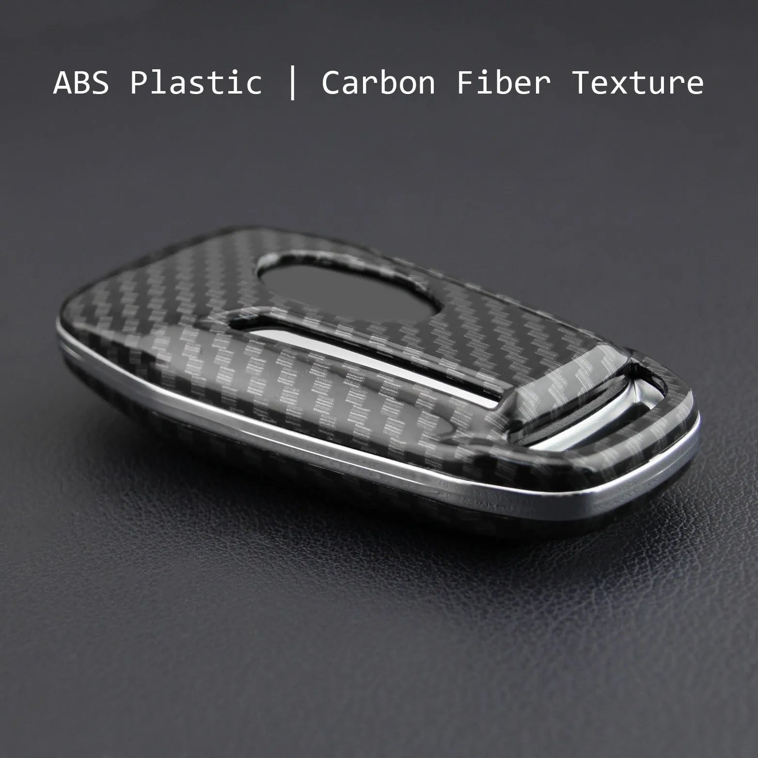 Plastic remote control protective shell for a car key shown in two variants: single shell and single shell with buckle.
