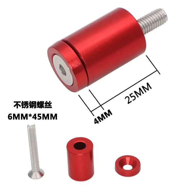 Aluminium machine cover pad sheet kit with screws, nuts, washers in red, blue, black colours