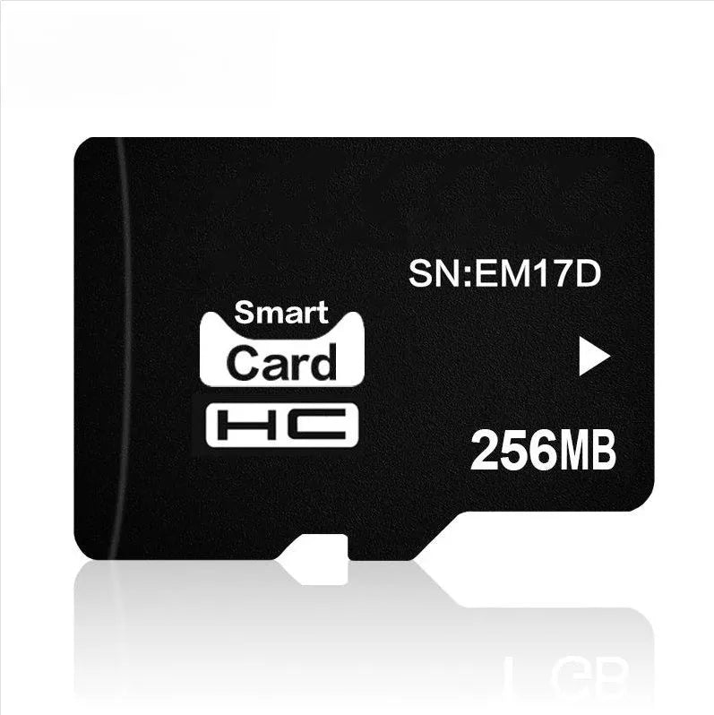 TF series 256MB memory card with built-in mini speaker measuring 11x15mm