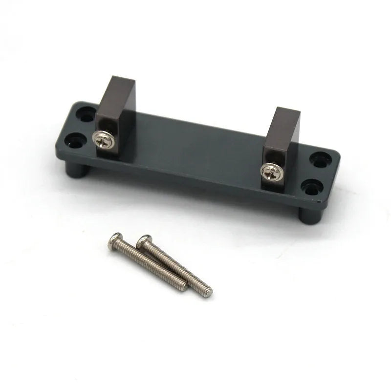 Alloy metal accessories for military card model remote control car with grey structural parts and black tyres