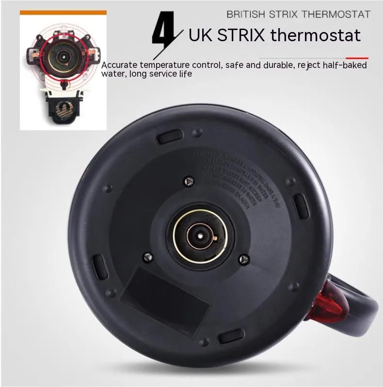Gold full-automatic constant temperature stainless steel kettle with touch control