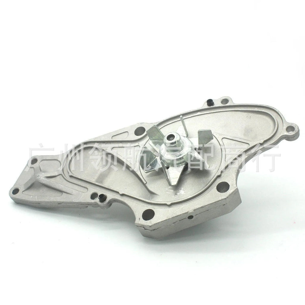Metal belt and water pump assembly components measuring 28mm by 18mm by 16mm