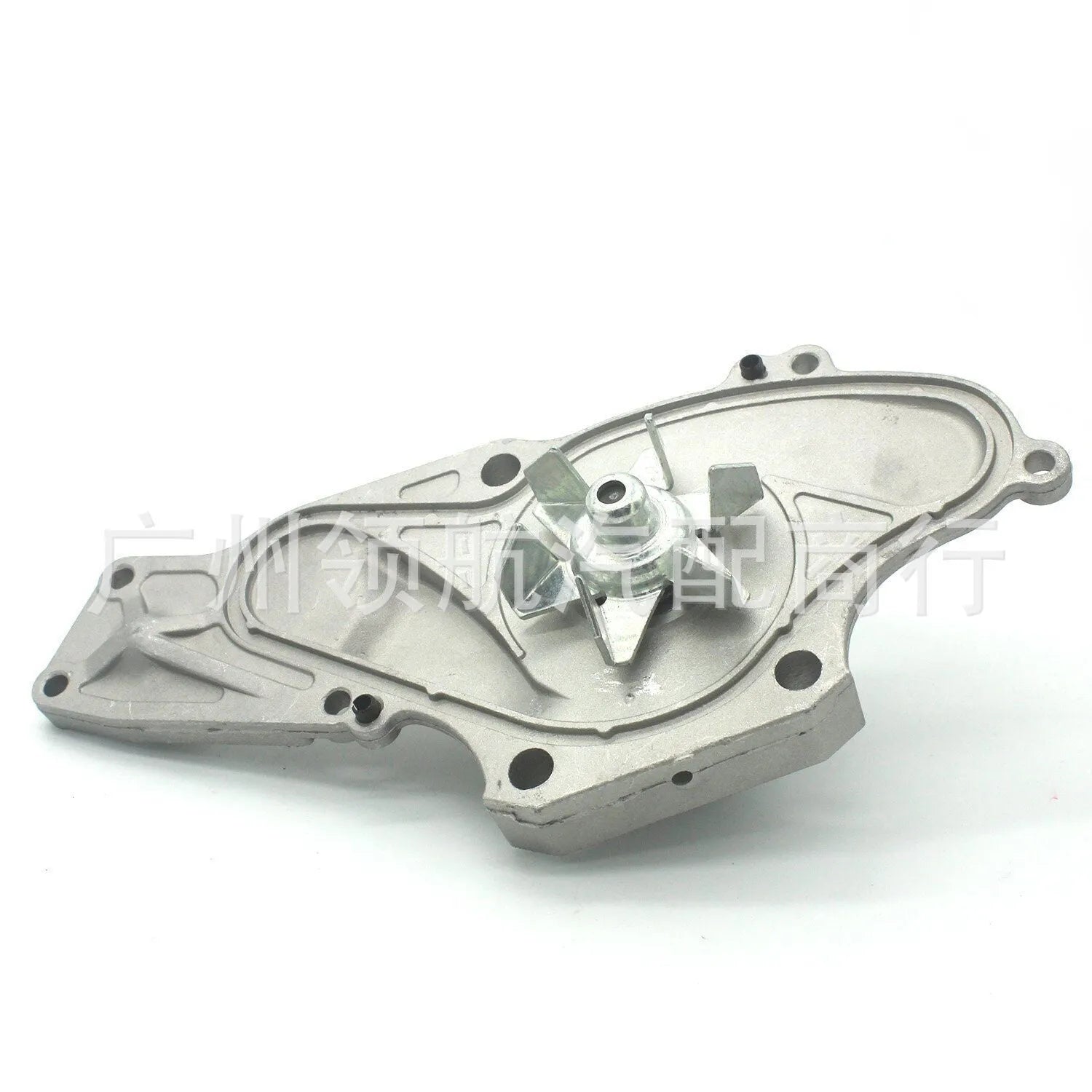 Metal belt and water pump assembly components measuring 28mm by 18mm by 16mm