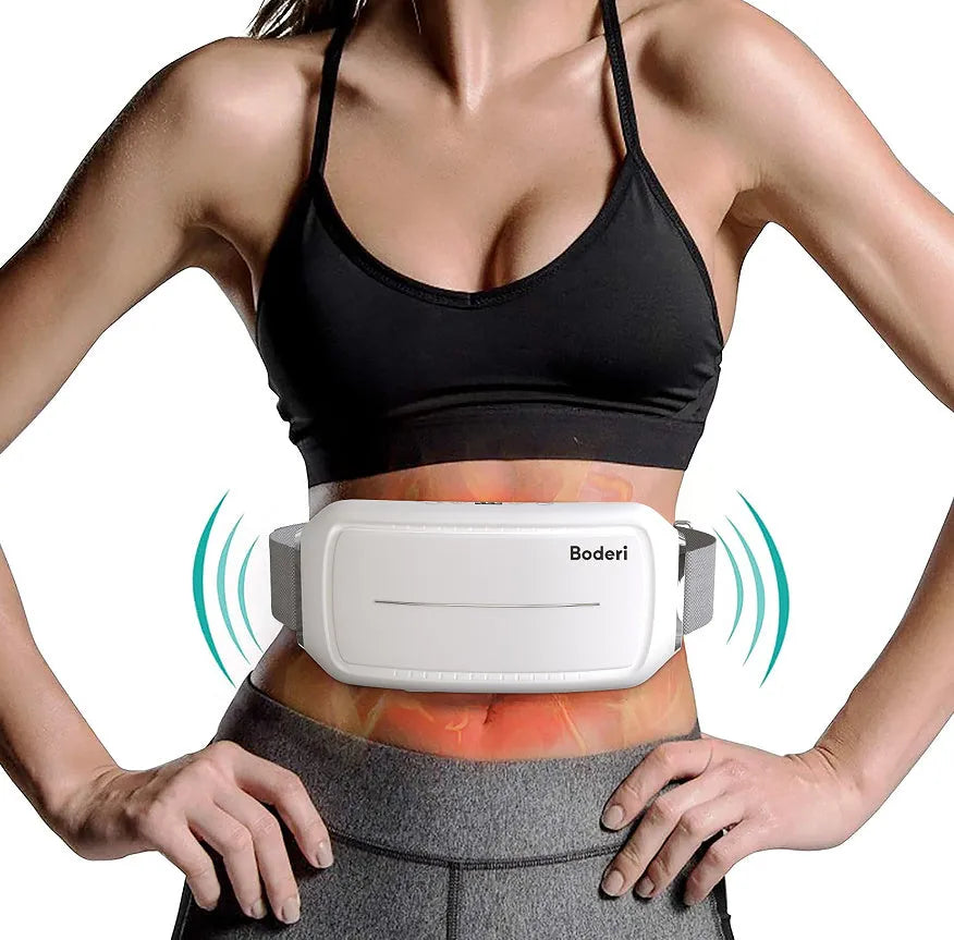 White foldable Tummy Machine abdominal exercise trainer showing adjustable resistance settings