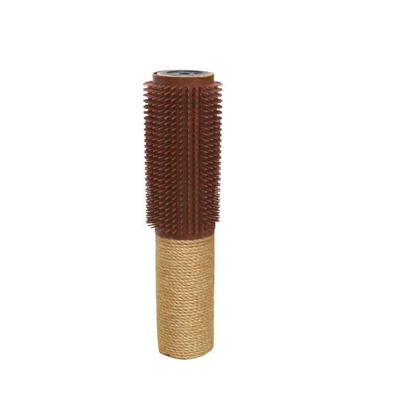Sisal cat scratching post 30cm high with brown or grey colour options