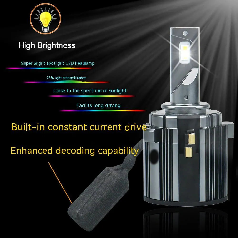 Golf 7 Touran L Xia Lang Shanku LED low beam headlight bulb with aviation aluminium alloy housing
