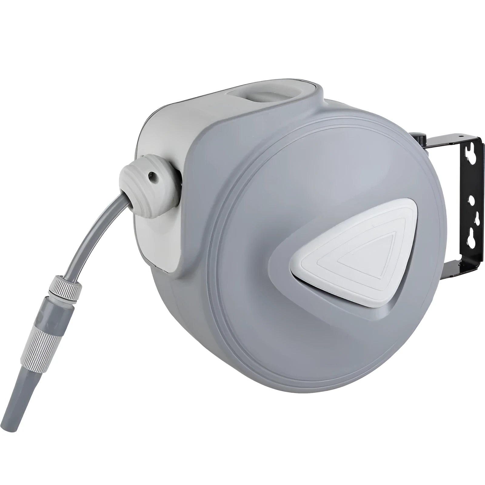 Automatic retractable hose reel with 10m PVC water pipe for car washing and garden watering