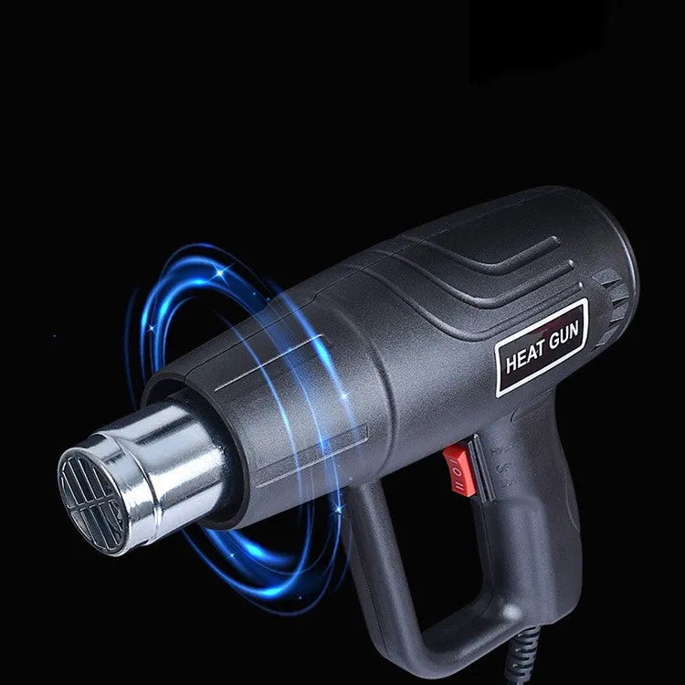 2000W industrial hot air tool with thermal insulation shell and two-speed temperature control switch