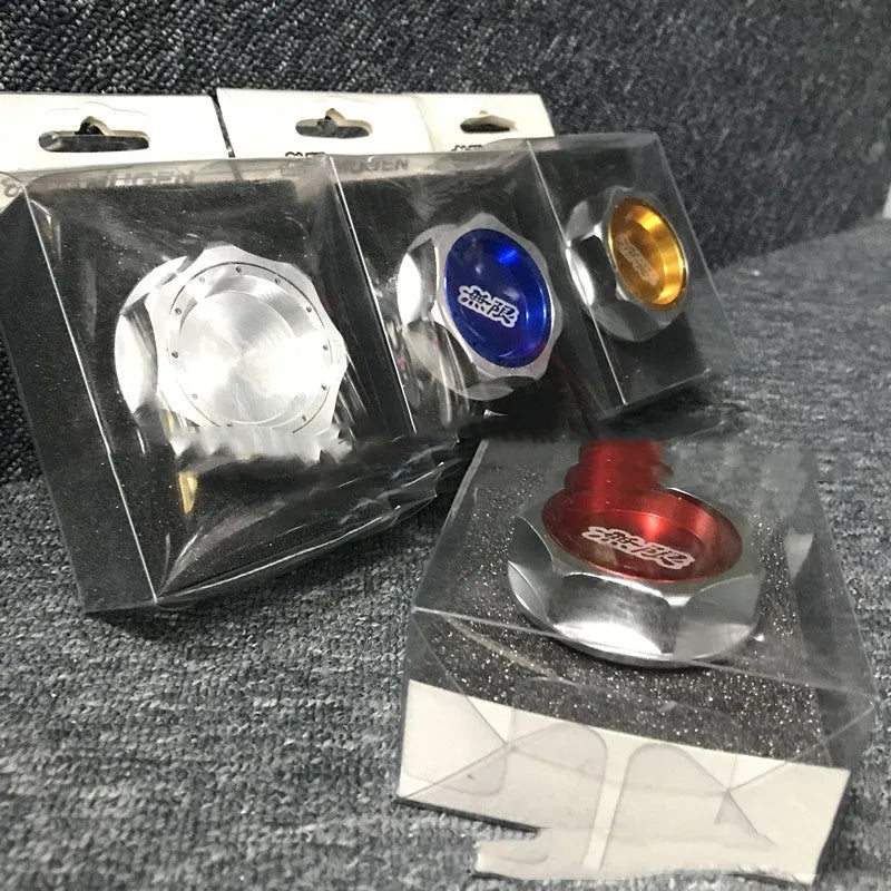 Aluminium alloy oil filter cap for Honda in six colour options
