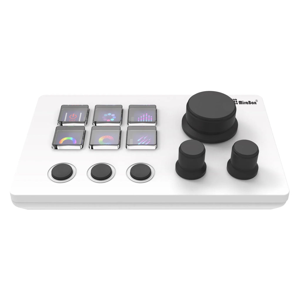 Visual Keyboard N3 silicone keypad with USB cable and adjustable bracket in black or white