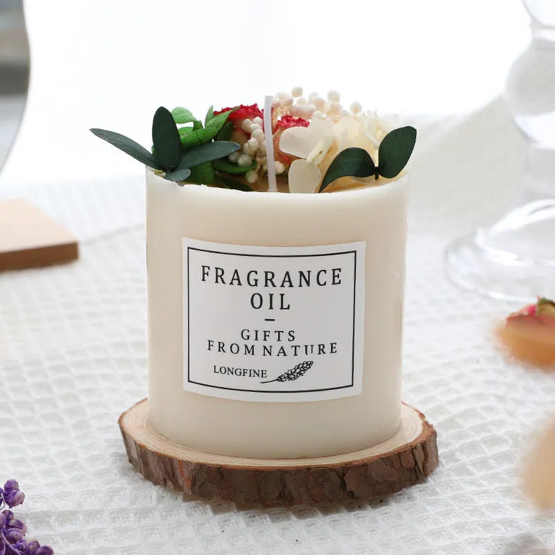 330g aromatherapy candle in choice of nine scents with optional gift packaging