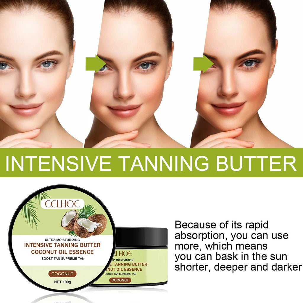 Coconut Help Black Frost outdoor skin blackening cream 100g tub