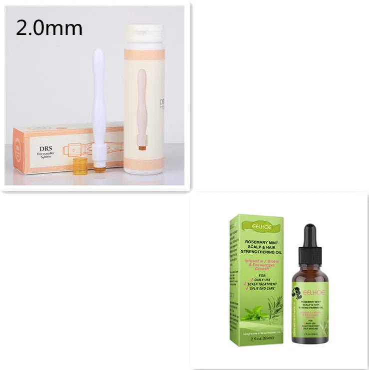 59ml bottle of Rosemary Mint Hair Growth Fluid scalp treatment oil
