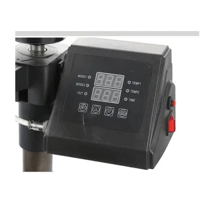 Black thermal transfer printing machine for t-shirt and textile decoration
