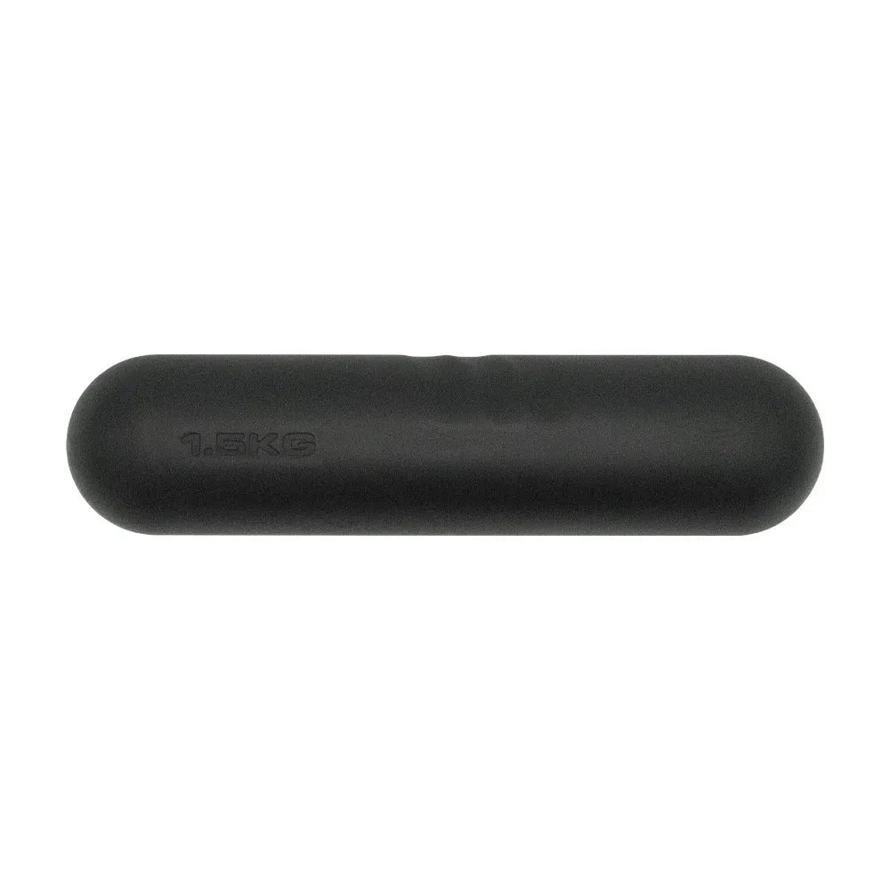 Silicone-edged hand-drawn dumbbell stick in various colours for fitness training