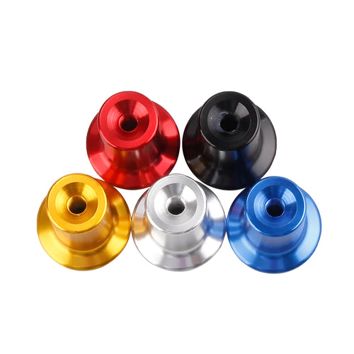 Aluminium alloy handbrake cap for car modification in five metallic colours