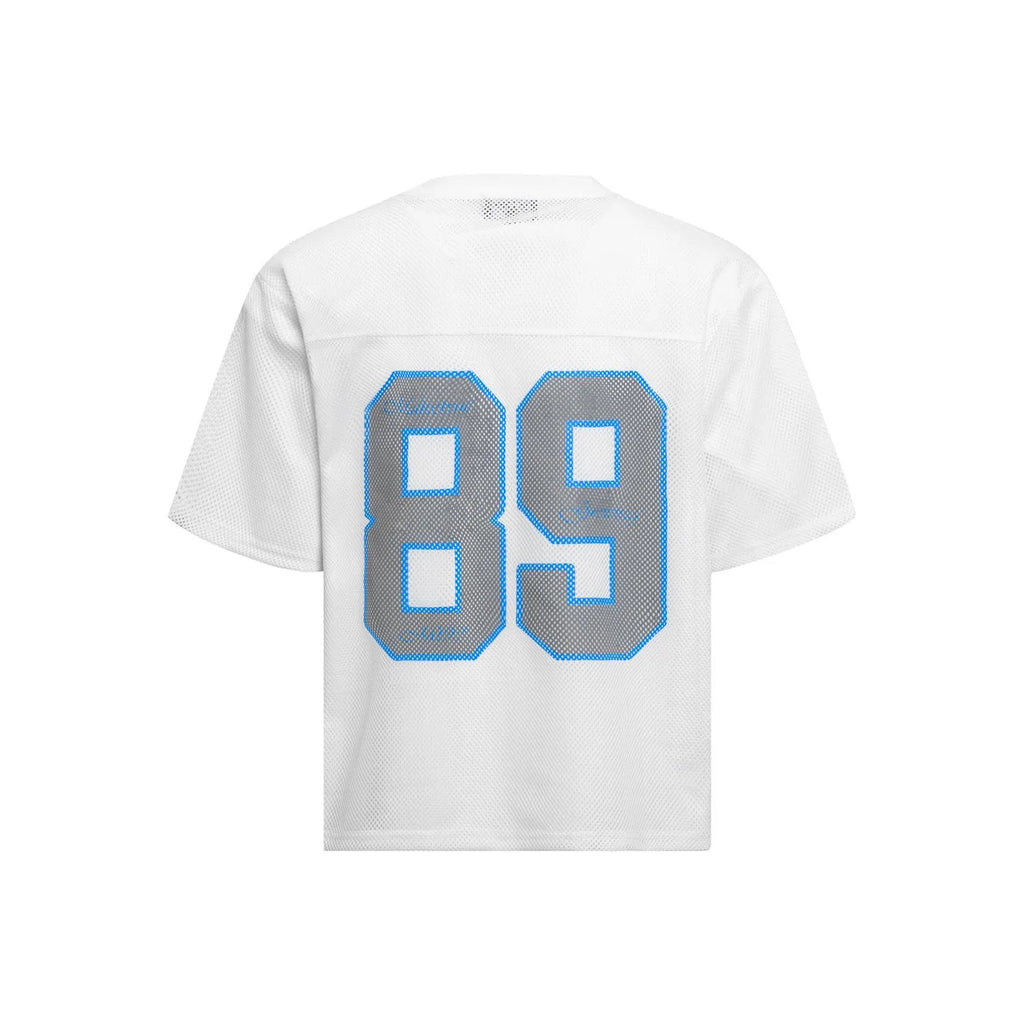 High Street loose-fitting casual T-shirt in black or white colour with regular sleeves