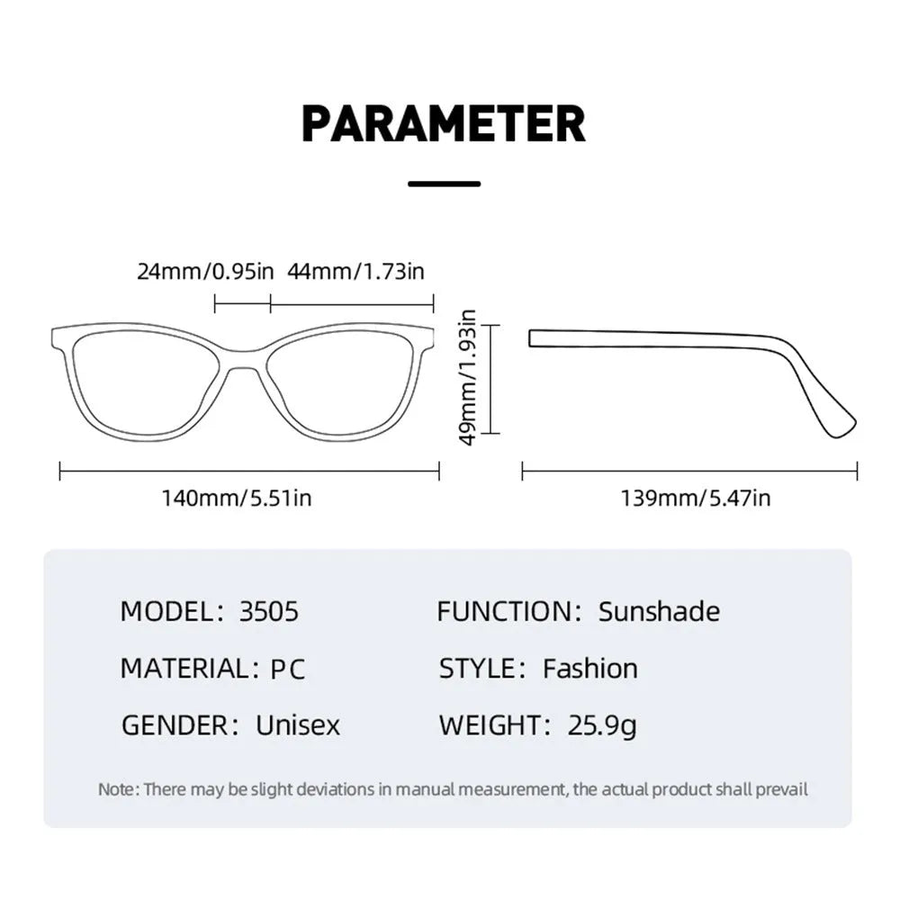 Round rim plastic sunglasses in bright black frame with black and grey lenses