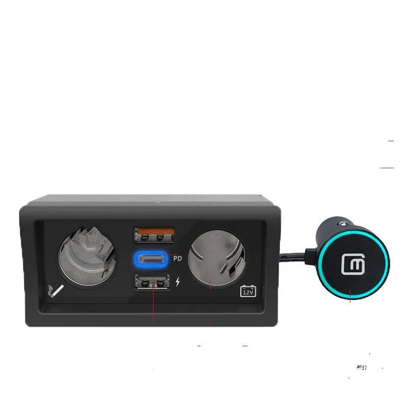 Volkswagen Lavida 13 car charger with QC3.0 fast charging for cigarette lighter socket