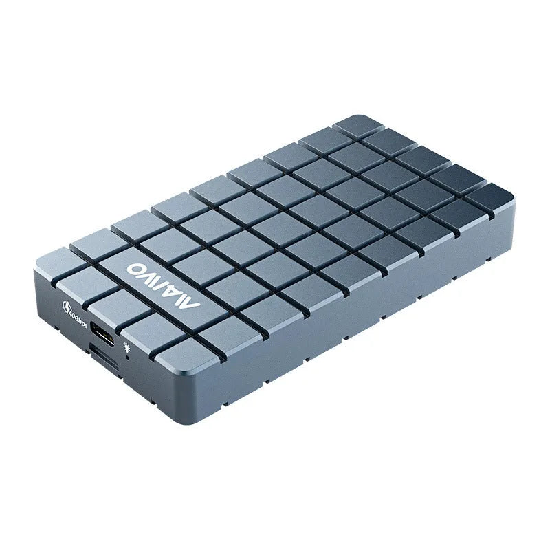 USB4 hard disk box aluminium enclosure for M.2 NVMe SSDs with 40Gbps speed
