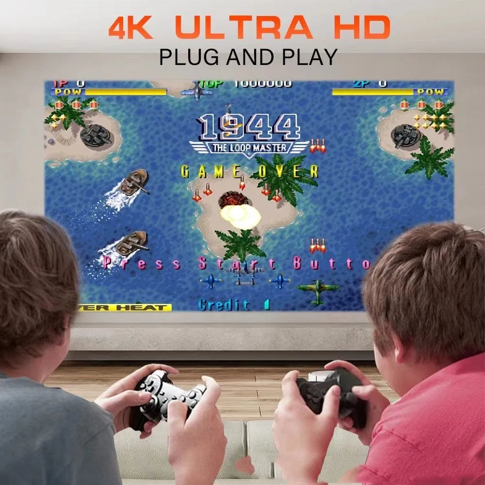 720p HD wireless home projector for gaming and screen projection on a table.