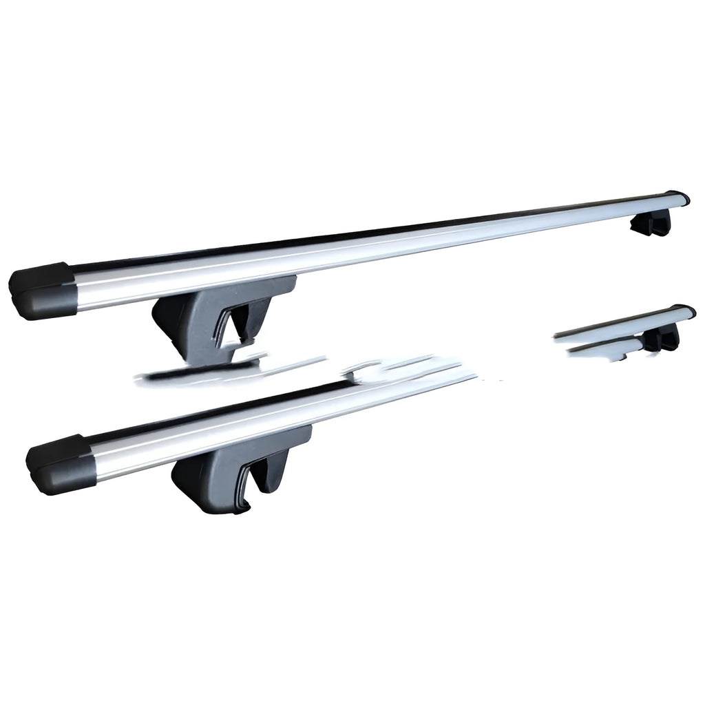 Alloy steel roof rack crossbar set for GM SUVs with adjustable 120-135cm length