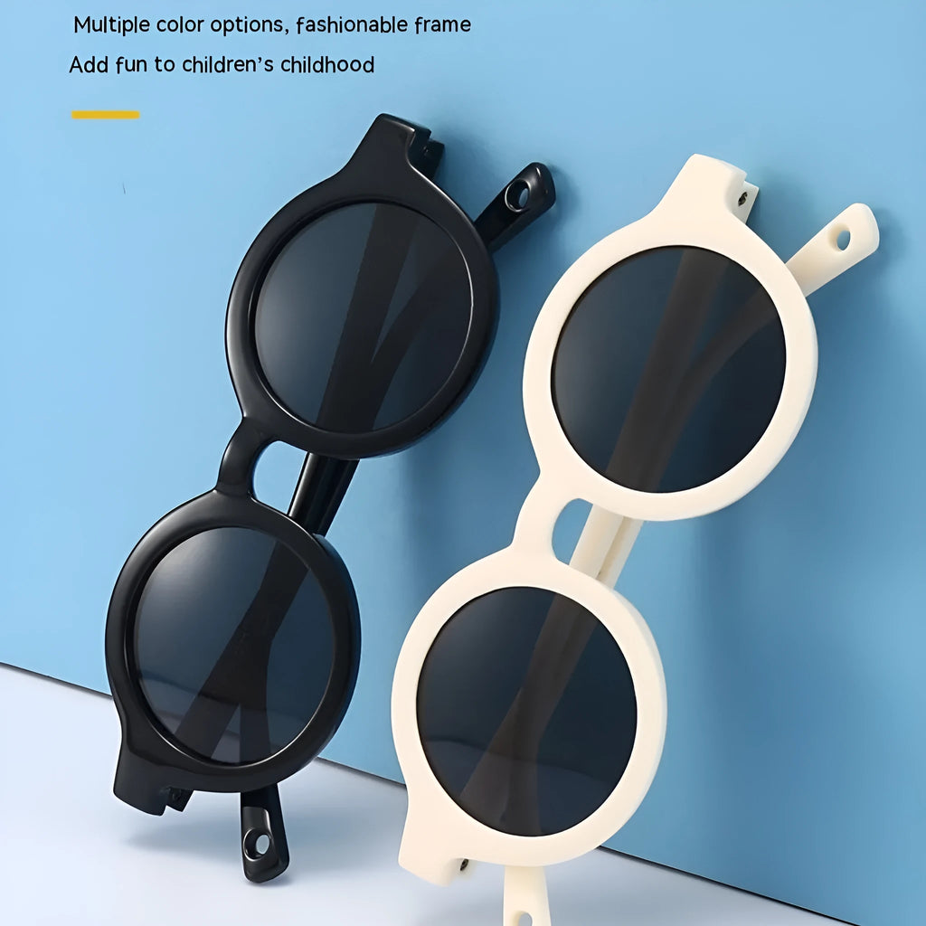 Children's round-frame sunglasses with UV400 protection for 0-3 year olds in various colours