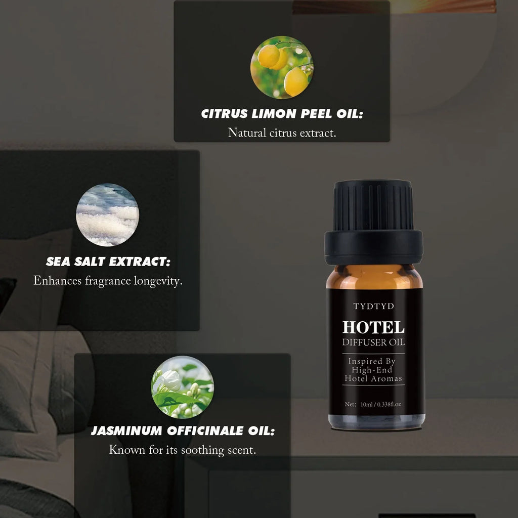 10ml natural plant fragrance essential oil bottle with standard specification packaging