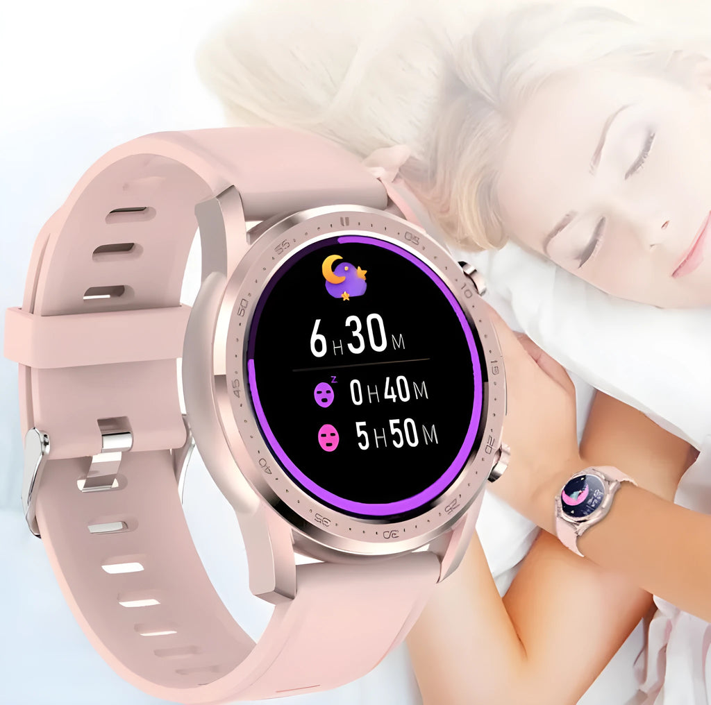 Youth2 Body Temperature Smart Bracelet with 1.3-inch screen in zinc alloy case, shown on wrist.